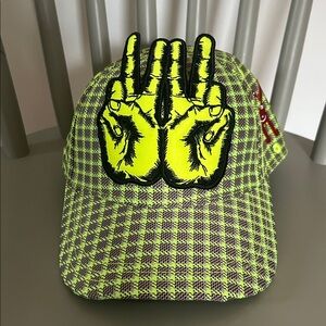 Walter Van Beirendonck yellow Cap